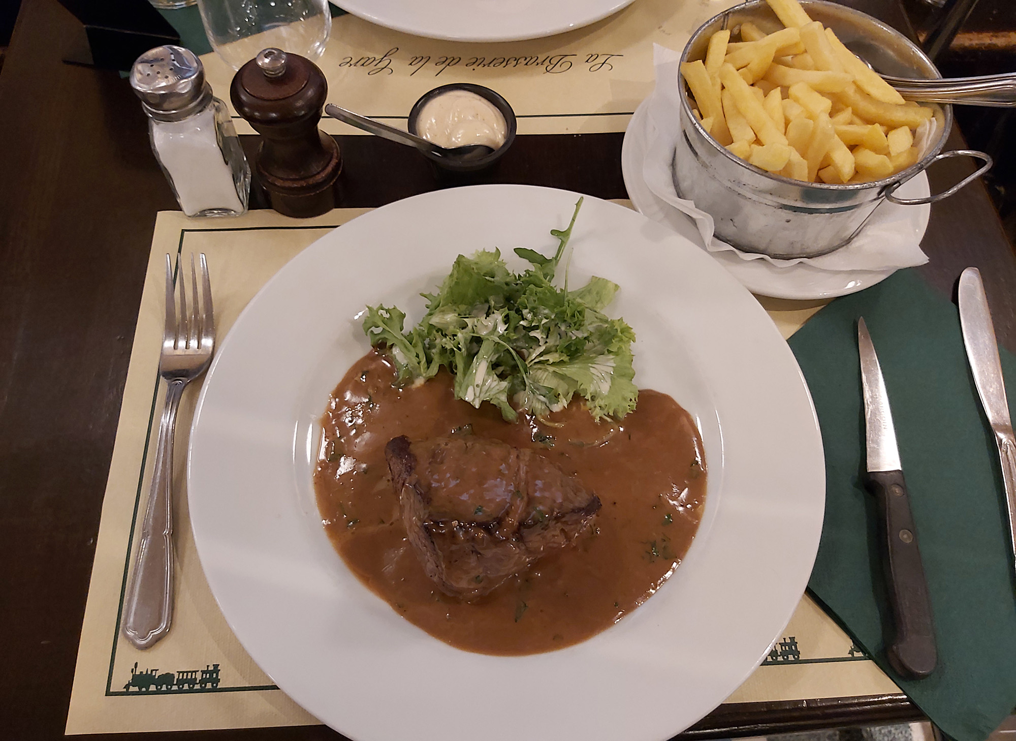 de beste steak van belgie brasserie de la gare